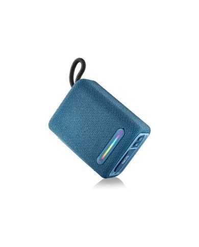 ALTAVOCES NGS ROLLER FURIA RGB PORTATIL WATERPROOF IPX6/BT/USB/AUX BLUE