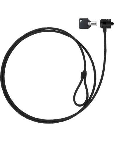 CABLE SEGURIDAD TOOQ PORTATIL CON LLAVE 1.5M BLACK CABLE SEGURIDAD TOOQ PORTATIL CON LLAVE 1.5M BLACK