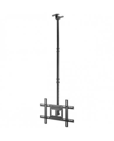 SOPORTE MONITOR AISENS TECHO 37-80 50KG INCLINABLE EXTENSIBLE BLACK SOPORTE MONITOR AISENS TECHO 37-80 50KG INCLINABLE EXTENSIBLE BLACK