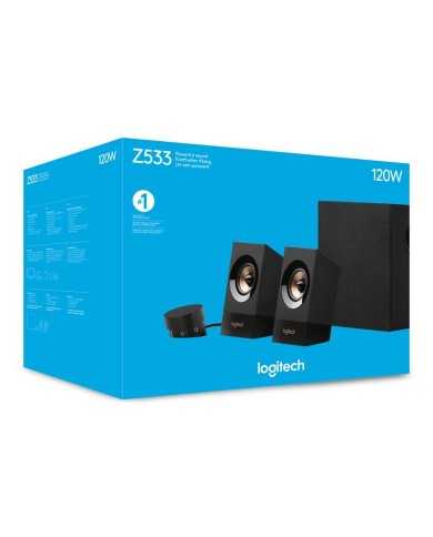 ALTAVOCES LOGITECH Z533 2.1 60W BLACK ALTAVOCES LOGITECH Z533 2.1 60W BLACK