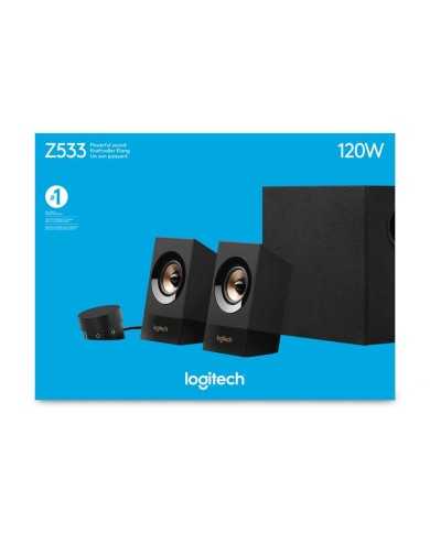 ALTAVOCES LOGITECH Z533 2.1 60W BLACK ALTAVOCES LOGITECH Z533 2.1 60W BLACK