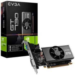 TARJETA DE VIDEO EVGA GT730 2GB VGA HDMI DVI LOW PROFILE
