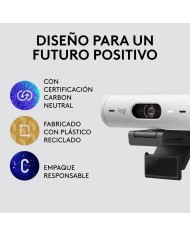 WEBCAM LOGITECH BRIO 500 FHD USB-C WHITE