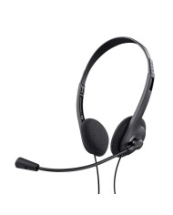 AURICULARES + MICROFONO TRUST CHAT HEADSET JACK