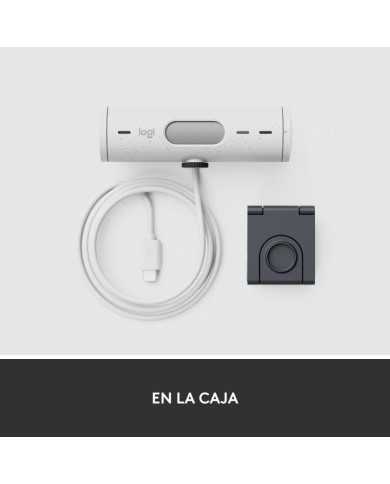 WEBCAM LOGITECH BRIO 500 FHD USB-C WHITE WEBCAM LOGITECH BRIO 500 FHD USB-C WHITE