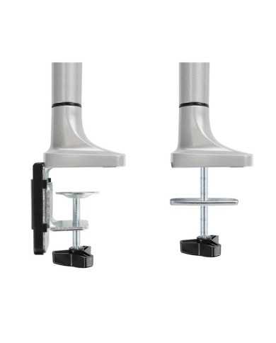 SOPORTE DE MESA TV MONITOR TOOQ GIRATORIO INCLINABLE 13-32 1 BRAZO SILVER SOPORTE DE MESA TV MONITOR TOOQ GIRATORIO INCLINABLE 13-32 1 BRAZO SILVER