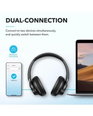 AURICULARES ANKER SOUNDCORE Q20I WIRELESS BLUETOOTH USB-C BLACK