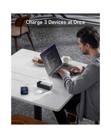 POWERBANK ANKER 737 GEN2 2XUSB-C + 1XUSB-A 140W FAST CHARGE 24000MAH BLACK POWERBANK ANKER 737 GEN2 2XUSB-C + 1XUSB-A 140W FAST CHARGE 24000MAH BLACK