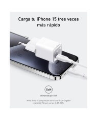 CARGADOR ANKER 511 NANO 3 30W 20V FAST CHARGE USB-C WHITE