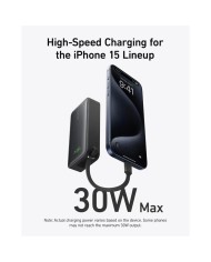 POWERBANK ANKER 545 NANO 10000MAH 30W USB-C BLACK POWERBANK ANKER 545 NANO 10000MAH 30W USB-C BLACK