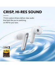 AURICULARES ANKER SOUNDCORE LIBERTY 4 NC BLUETOOTH USB-C IPX4 WHITE