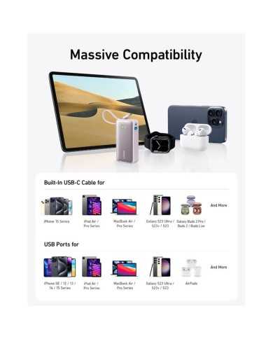 POWERBANK ANKER 545 NANO 10000MAH 30W USB-C BLACK POWERBANK ANKER 545 NANO 10000MAH 30W USB-C BLACK