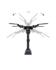 SOPORTE TV MONITOR TOOQ 13-42 GIRATORIO/INCLINABLE 20KG MAX