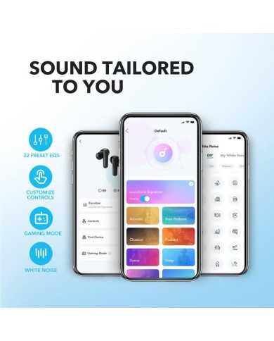 AURICULARES ANKER SOUNDCORE R50I IN EAR WIRELESS BLUETOOTH IPX5 USB-C BLACK AURICULARES ANKER SOUNDCORE R50I IN EAR WIRELESS BLUETOOTH IPX5 USB-C BLACK
