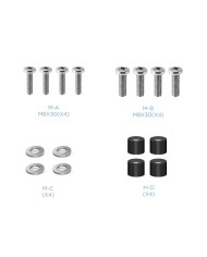 SOPORTE TV MONITOR TOOQ 37-70 40KG SLIM BLACK