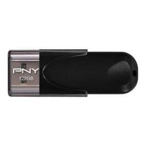 PEN DRIVE 128GB PNY USB 2.0 ATTACHE 4 BLACK