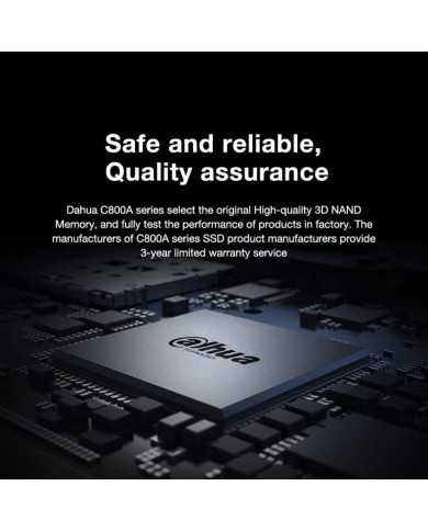 DISCO DURO SSD DAHUA 480GB C800A SATA3 LEC.550MB/s ESC.500MB/s
