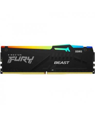 MEMORIA RAM KINGSTON 8GB DDR5 4800MHZ RGB BLACK
