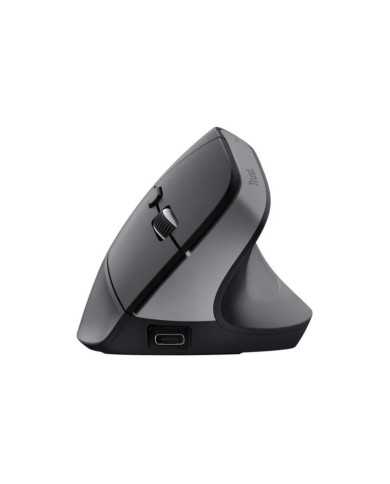 RATON TRUST BAYO+ ERGONOMICO 2400 DPI WIRELESS BLACK