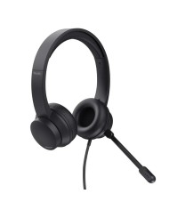 AURICULARES + MICROFONO TRUST HS-201 HEADSET USB BLACK