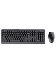 TECLADO + RATON TRUST PRIMO WIRELESS BLACK