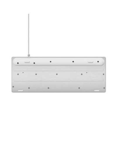 TECLADO TRUST GAMING GXT 833W THADO METALICO USB RGB WHITE TECLADO TRUST GAMING GXT 833W THADO METALICO USB RGB WHITE