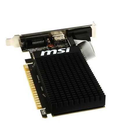TARJETA DE VIDEO MSI GT710 2GB VGA HDMI DVI LOW PROFILE TARJETA DE VIDEO MSI GT710 2GB VGA HDMI DVI LOW PROFILE