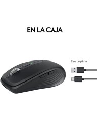 RATON LOGITECH MX ANYWHERE 3S WIRELESS BT 8000DPI 6 BOTONES BLACK