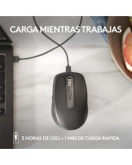 RATON LOGITECH MX ANYWHERE 3S WIRELESS BT 8000DPI 6 BOTONES BLACK