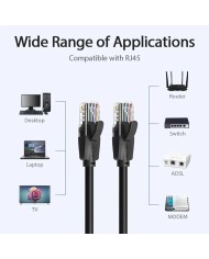 CABLE DE RED CAT.6 UTP 1.5M VENTION BLACK