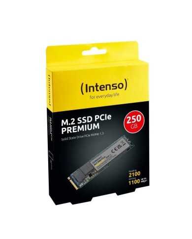 DISCO DURO SSD INTENSO 250GB PREMIUM M2 PCIE NVME 3.0 DISCO DURO SSD INTENSO 250GB PREMIUM M2 PCIE NVME 3.0