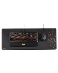 ALFOMBRILLA GAMING KROM KNOUT XL 900X350MM BLACK