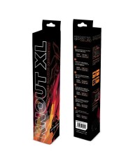 ALFOMBRILLA GAMING KROM KNOUT XL 900X350MM BLACK