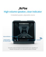 LECTOR CODIGOS AVPOS BP760 OMNIDIRECCIONAL SOBREMESA USB 1D +2D + QR