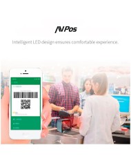 LECTOR CODIGOS AVPOS BP760 OMNIDIRECCIONAL SOBREMESA USB 1D +2D + QR