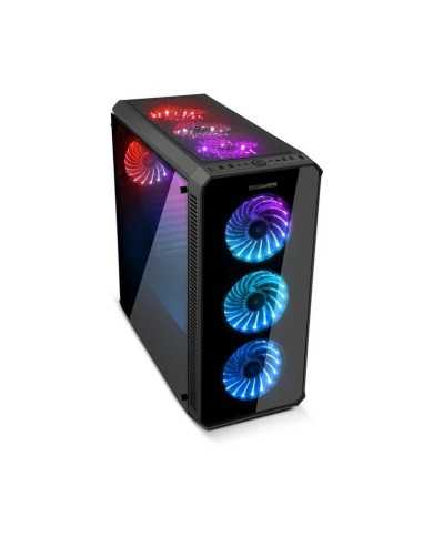 CAJA ORDENADOR GAMING NOX HUMMER TGX ATX RGB BLACK