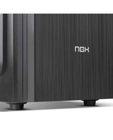 CAJA ORDENADOR NOX LITE 010 ATX DVD BLACK + FUENTE 500W