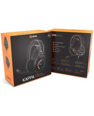 AURICULARES KROM KAPPA GAMING RGB AURICULARES KROM KAPPA GAMING RGB