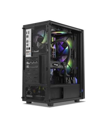 CAJA ORDENADOR GAMING NOX HUMMER FROST CRISTAL ATX ARGB