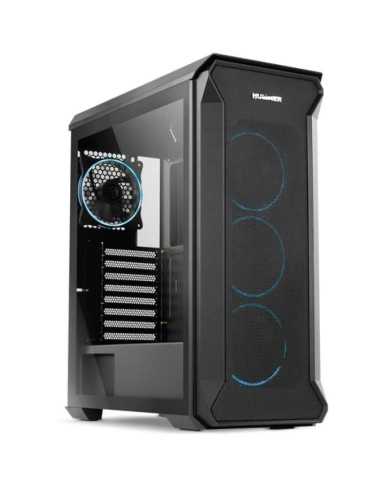 CAJA ORDENADOR GAMING NOX HUMMER QUANTUM ATX ARGB BLACK