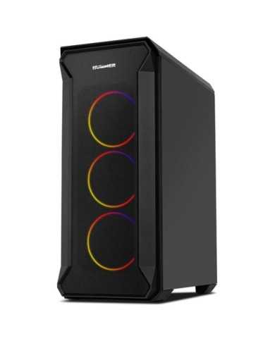 CAJA ORDENADOR GAMING NOX HUMMER QUANTUM ATX ARGB BLACK
