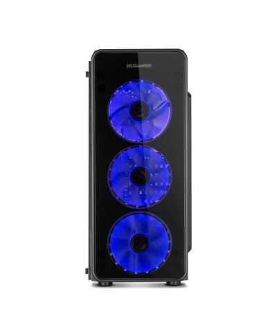 CAJA ORDENADOR GAMING NOX HUMMER TGX RAINBOW ATX RGB BLACK