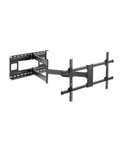 SOPORTE PARED TV/MONITOR AISENS 43-80 50KG GIRATORIO INCLINABLE BLACK SOPORTE PARED TV/MONITOR AISENS 43-80 50KG GIRATORIO INCLINABLE BLACK