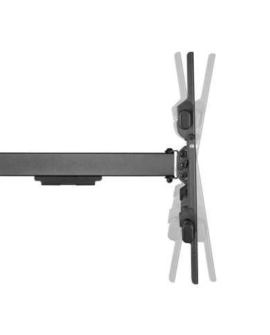 SOPORTE PARED TV/MONITOR AISENS 43-80 50KG GIRATORIO INCLINABLE BLACK SOPORTE PARED TV/MONITOR AISENS 43-80 50KG GIRATORIO INCLINABLE BLACK