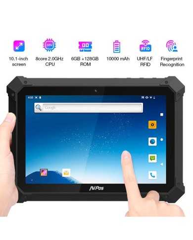 TABLET CAPTURADOR AVPOS RT1000 10.1 QUAD/6GB/128GB/WIFI/BT/NFC/2D/4G/ANDRO TABLET CAPTURADOR AVPOS RT1000 10.1 QUAD/6GB/128GB/WIFI/BT/NFC/2D/4G/ANDRO