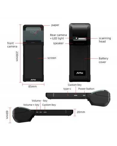 CAPTURADOR PDA IMPRESORA AVPOS TC600 6 OCTA/4GB/128GB/WIFI/BT/NFC/2D/4G CAPTURADOR PDA IMPRESORA AVPOS TC600 6 OCTA/4GB/128GB/WIFI/BT/NFC/2D/4G