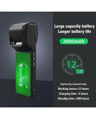 CAPTURADOR PDA IMPRESORA AVPOS TC600 6 OCTA/4GB/128GB/WIFI/BT/NFC/2D/4G