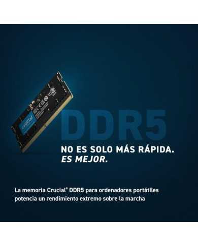 MEMORIA SODIMM 16GB CRUCIAL DDR5 5600MHZ