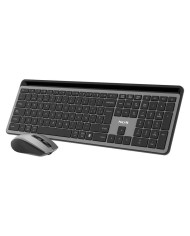 TECLADO + RATON NGS ECLIPSE SLIM SILENT WIRELESS BT MULTI RECARGABLE GREY