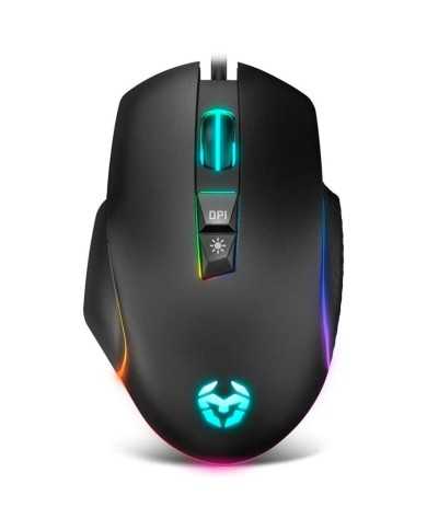 RATON KROM KEOS GAMING RGB RAINBOW